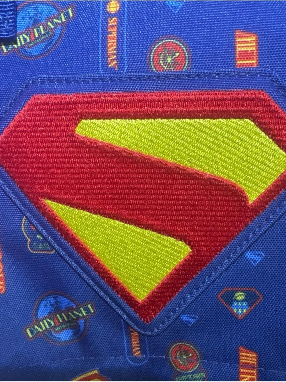 Loungefly Superman Full-Size Nylon Backpack NWT